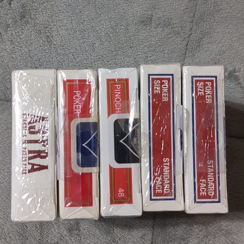 New Playing Cards Poker lot of 5 - Picture 5 of 9